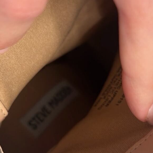 Steve Madden Callen Silver Rhinestone Ankle Pointed Toe 4.35" Mirror Heel 8 Boot - Picture 15 of 15